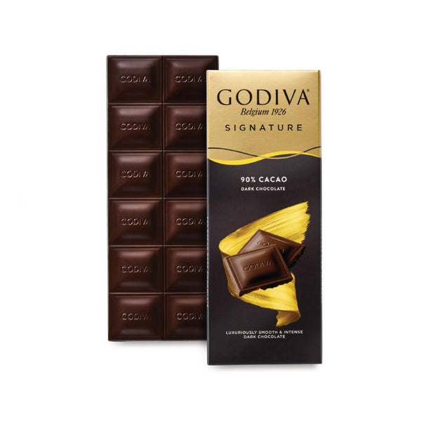 90% Dark Chocolate Tablet, 90g - GODIVA Chocolates UK
