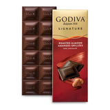 Dark Roasted Almond Signature Tablet, 90g - GODIVA Chocolates UK