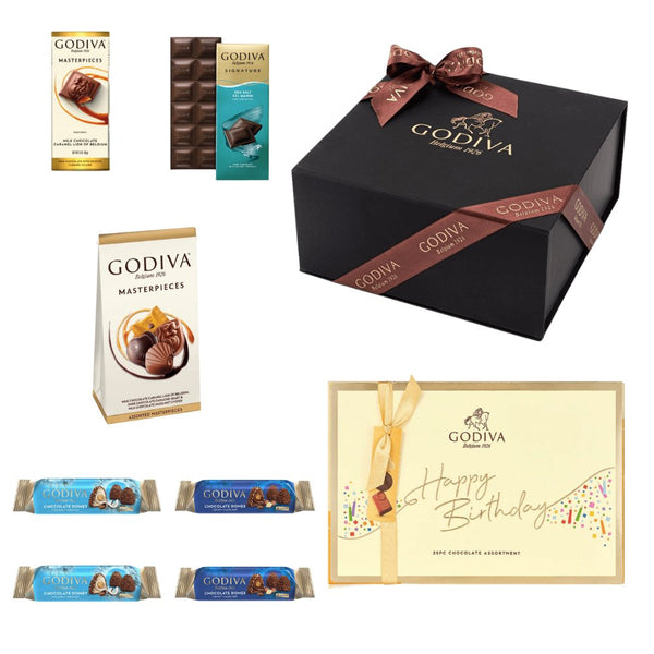 Divine Birthday Bliss Hamper - GODIVA Chocolates UK