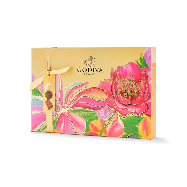 Gold Spring Box, 25pcs - GODIVA Chocolates UK