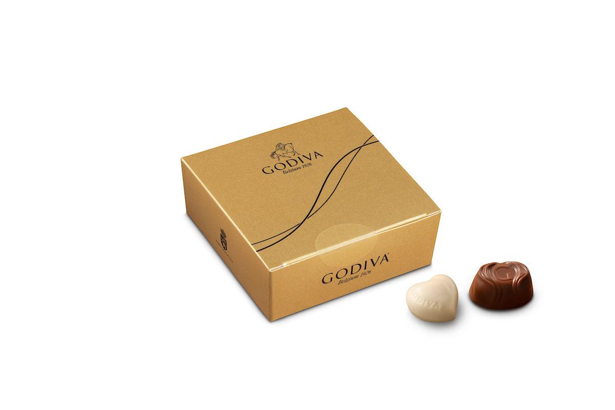 Choco Gold Assortment Chocolate Gold Gift Box 4pc | GODIVA Chocolates UK