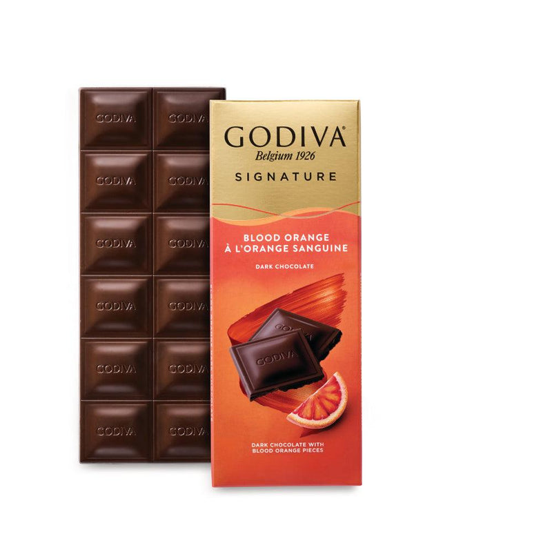 Choco Tablets Blood Orange Dark Chocolate Tablet 90g | GODIVA Chocolates UK