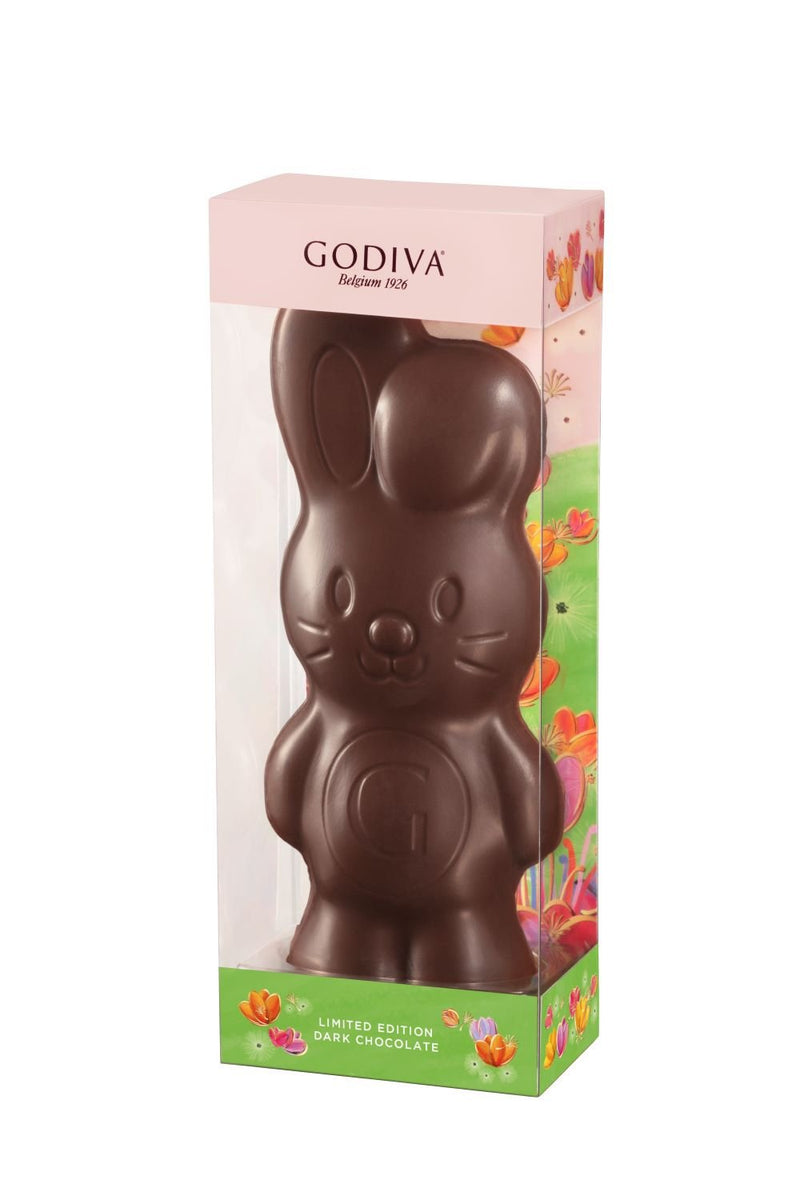 Charlie Dark Chocolate Bunny, 125g - GODIVA Chocolates UK