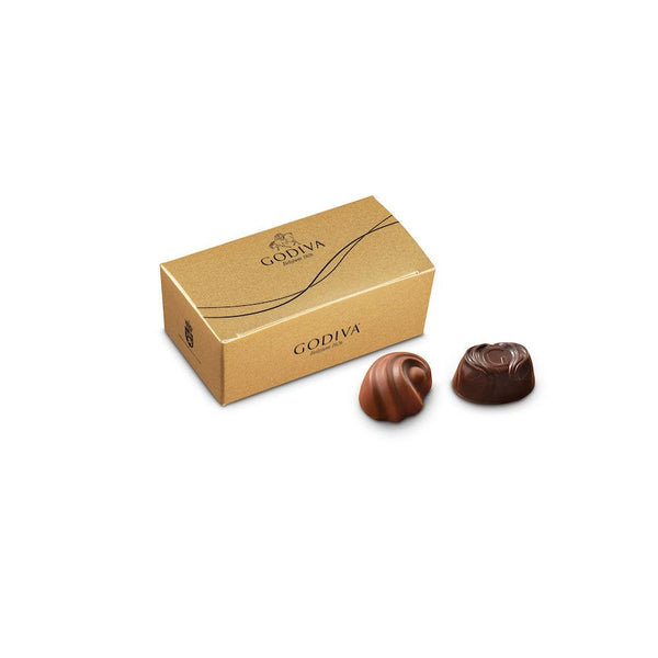 Gold Ballotin, 2pc - GODIVA Chocolates UK