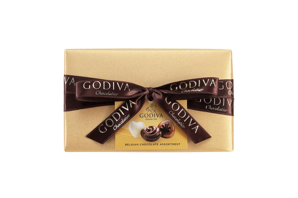 Gold Ballotin Chocolate Assortment, 500g - GODIVA Chocolates UK