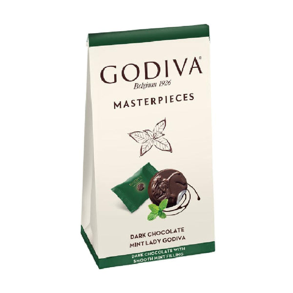 Masterpieces Assorted Dark Chocolate Mint, 115g - GODIVA Chocolates UK
