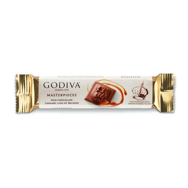 Masterpieces Milk Chocolate Caramel Lion Bar - GODIVA Chocolates UK