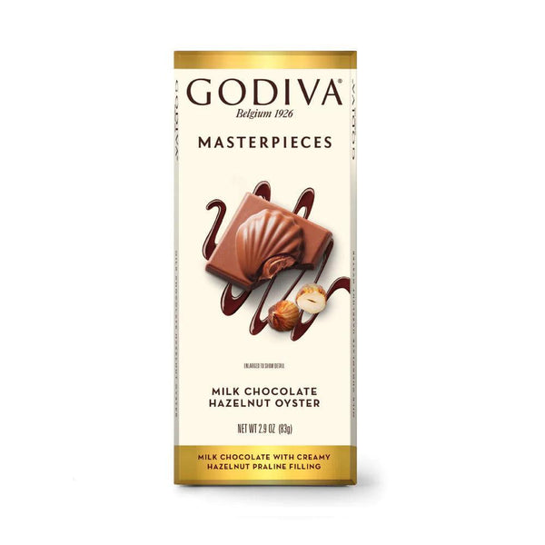 Masterpieces Milk Chocolate Oyster Tablet - GODIVA Chocolates UK