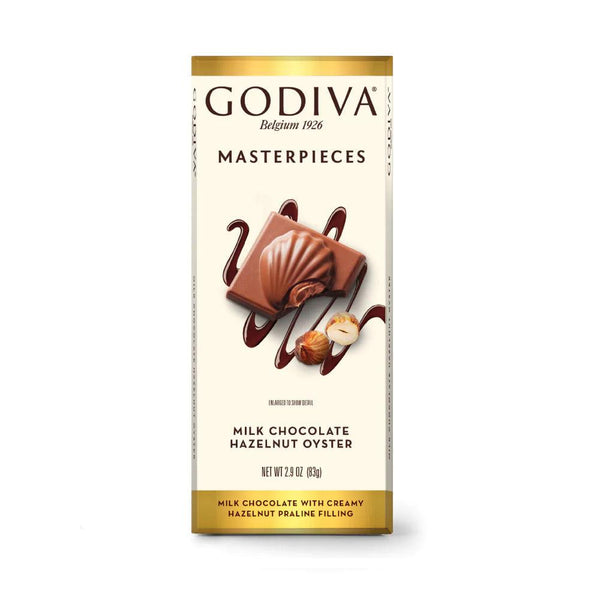 Masterpieces Milk Chocolate Oyster Tablet - GODIVA Chocolates UK