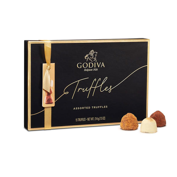 Signature Chocolate Truffles Box, 15pc - GODIVA Chocolates UK