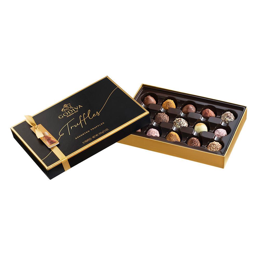 Signature Chocolate Truffles Box 15pc GODIVA Chocolates UK signature-chocolate-truffles-box-15pc-godiva-chocolates-uk